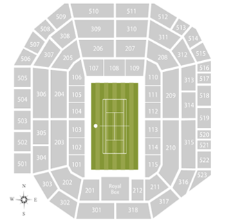 Wimbledon Center Court Seating Chart