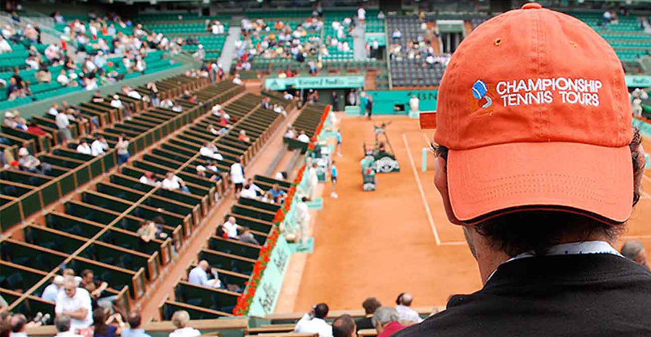 HABLAN USTEDES ROLAND GARROS? NOSTROS SI! MÁS DE 30 AÑOS DE EXPERIENCIA.   
Reserve sus boletos o paquetes completos de viaje ahora!