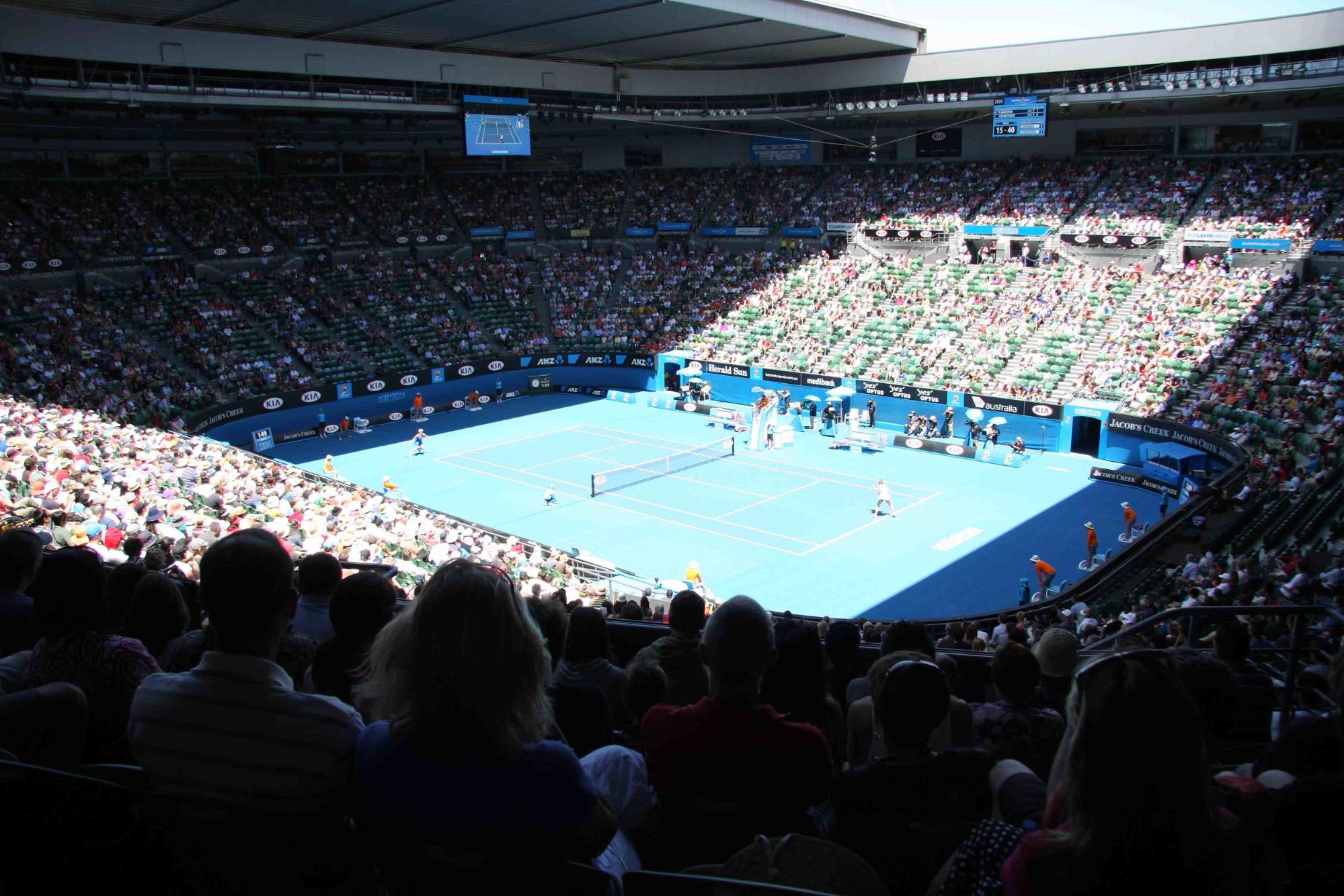 Australian Open Seating Guide Championship Tennis Tours