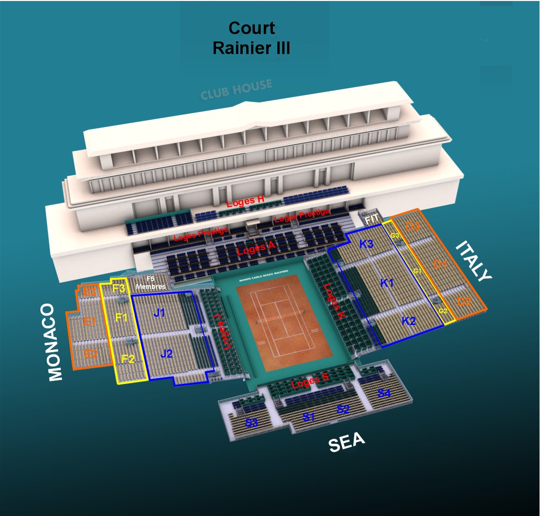 Monte Carlo Show Seating Chart