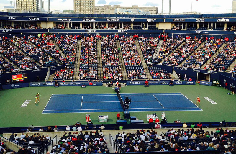 Rogers Cup Aviva Centre Seating Chart